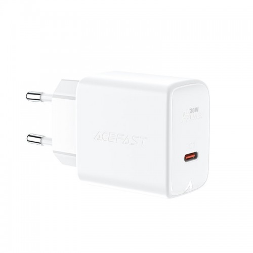 Laadija Acefast "A21" Valge (USB-C / 30W)