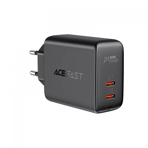 Laadija Acefast "A9" must 40W (2xPD)