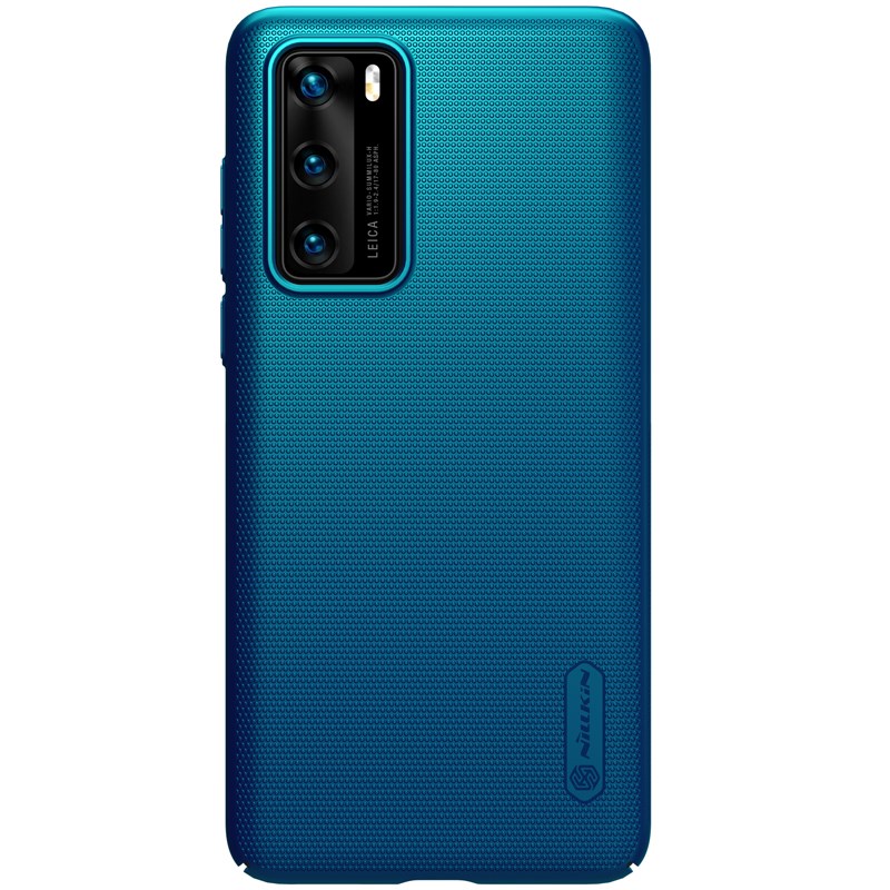 Nillkin Super Frosted Shield ümbris seadmele Huawei P40, paabulinnusinine