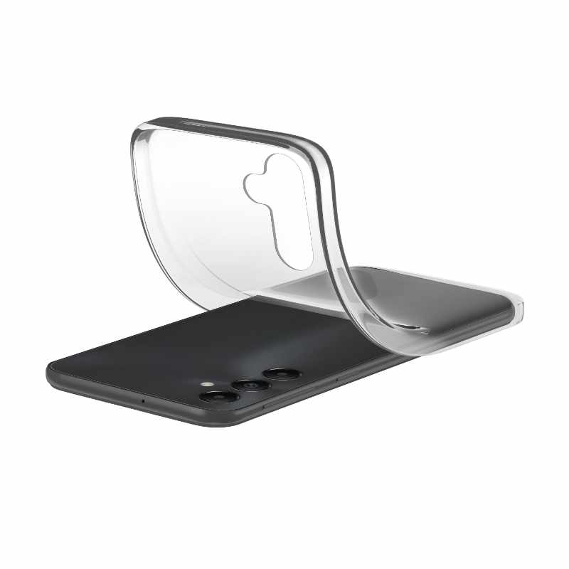 Cellularline Soft ümbris seadmele Samsung Galaxy A15 4G / 5G, läbipaistev