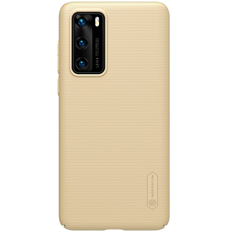 Nillkin Super Frosted Shield Ümbris jaoks Huawei P40 kuldne