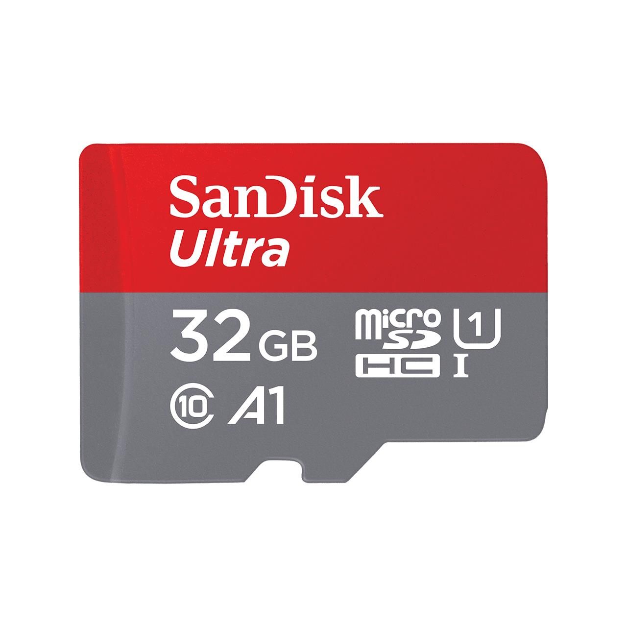 SanDisk Micro SDHC 32GB UHS-I mälukaart adapteriga