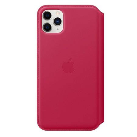 APPLE Nahast raamatümbris MY1N2ZM / A IPHONE 11 PRO MAX RASPBERRY Avatud pakend