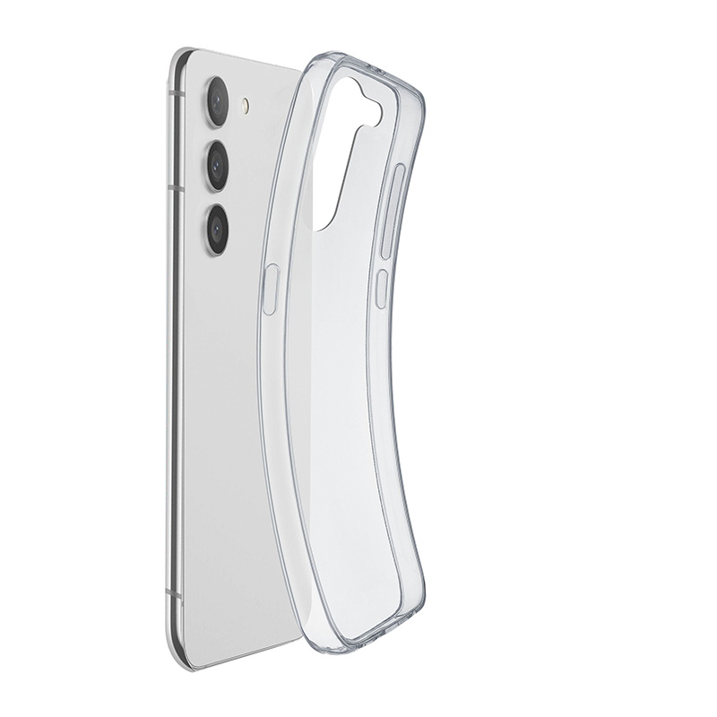 Cellularline Fine ümbris seadmele Samsung Galaxy S23, läbipaistev