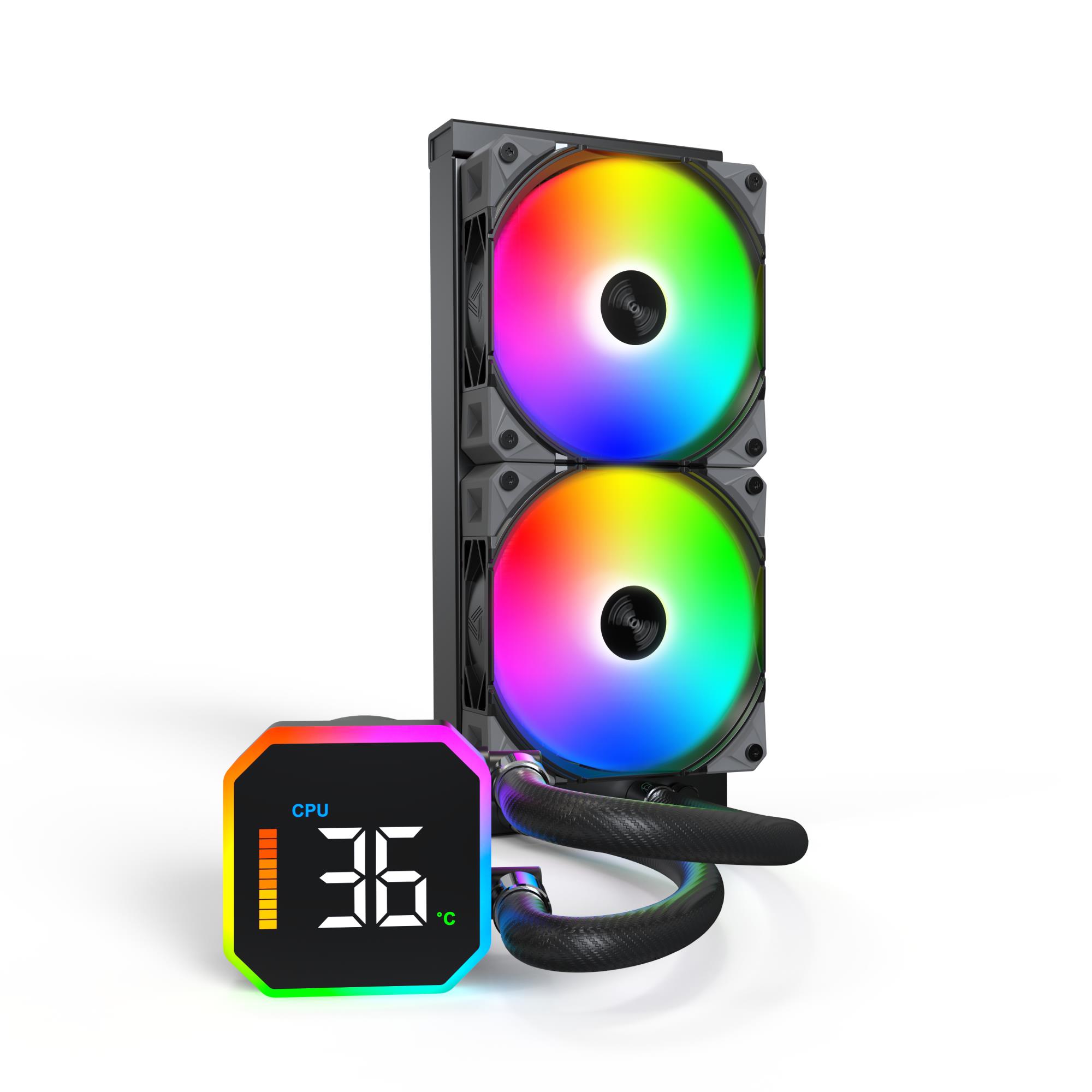 Protsessori jahuti Montech Hyperflow Digital 240 must