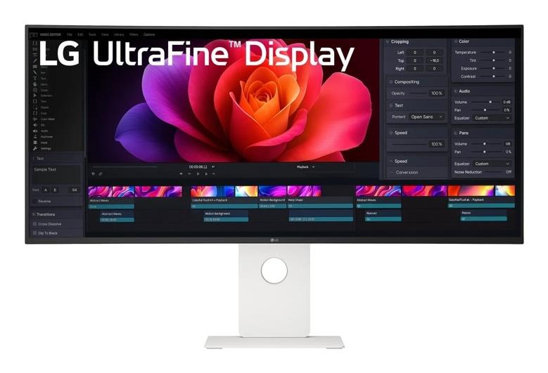 LG 40" 5K WUHD kõver monitor 21:9