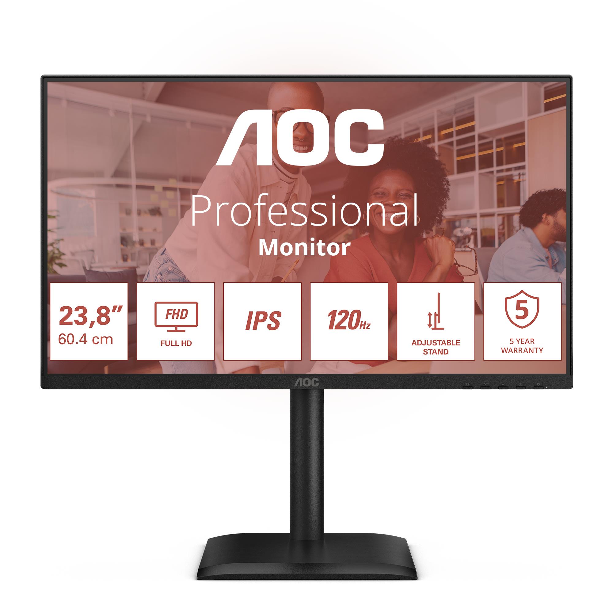 Monitor AOC 23.8" 1920x1080 Full HD LED lame
