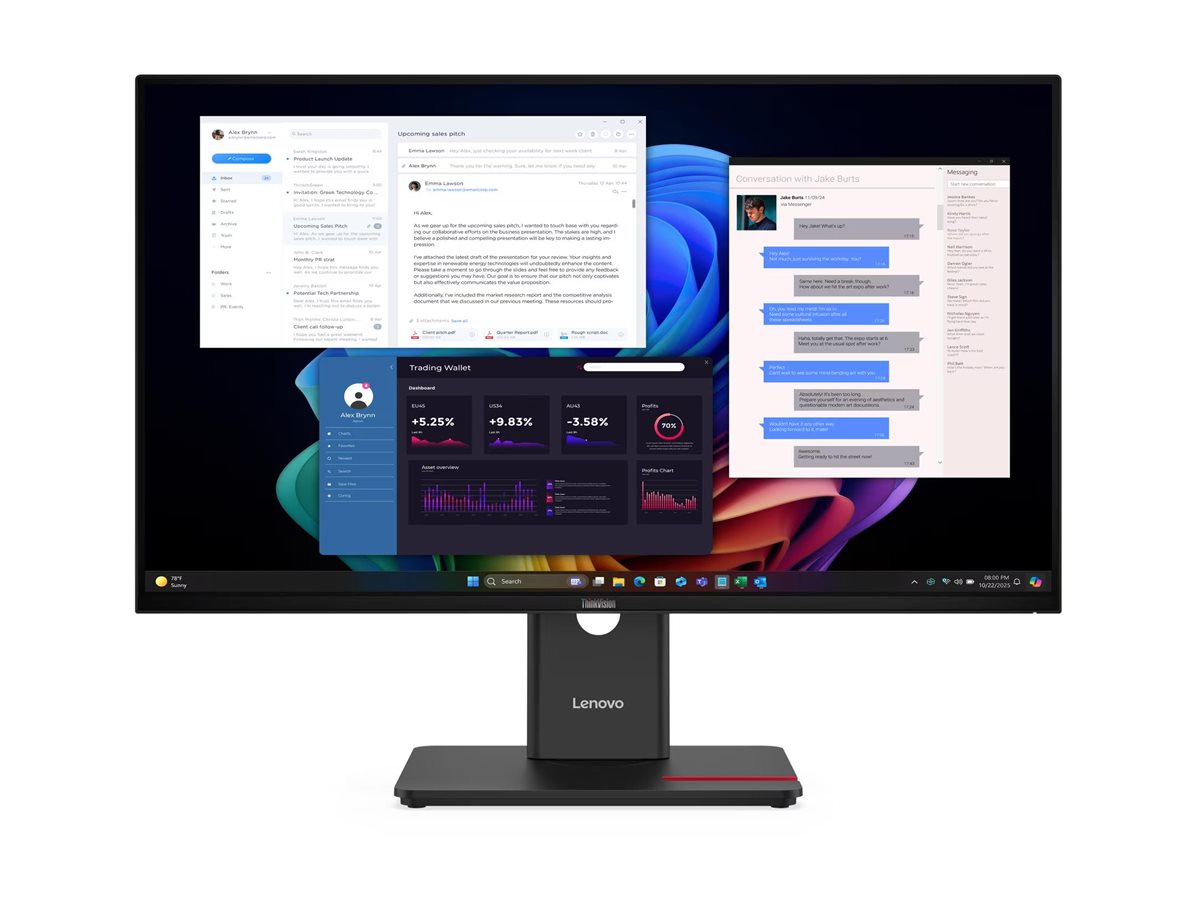 Lenovo ThinkVision T27UD-40 27" monitor