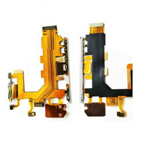 Flex Kaabel Ühildub Sony Xperia Z2 D6503 Main koos on / off ja volume control buttons ja microphone Original