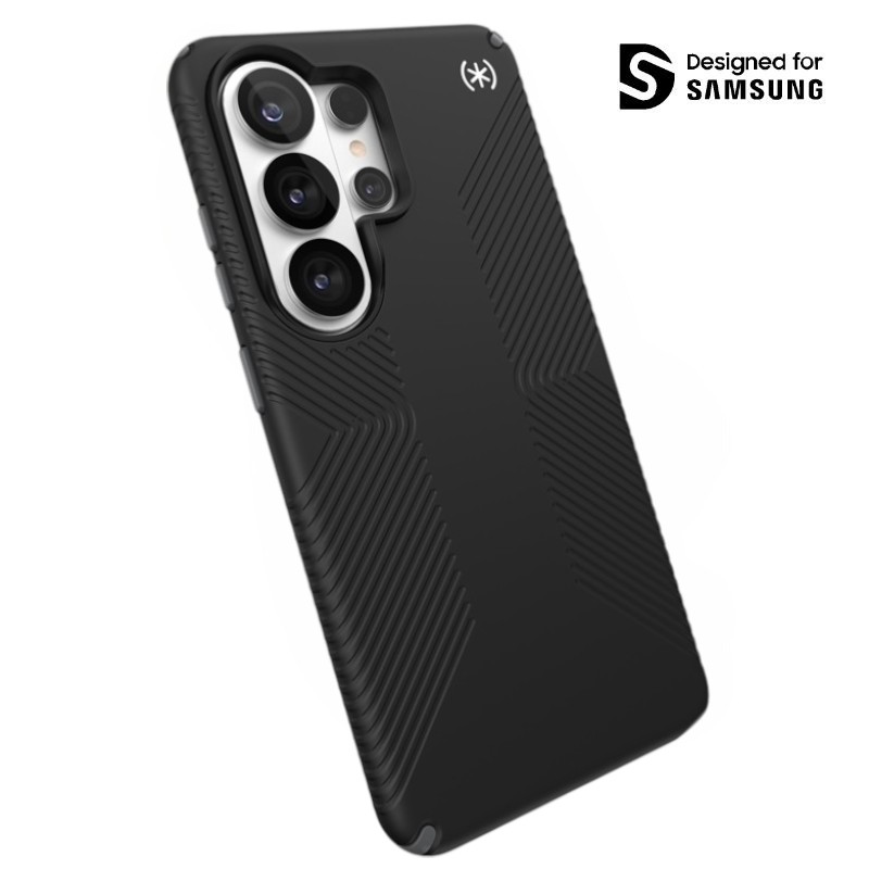 Speck Presidio2 Grip Magnet - Samsung Galaxy S26 Ultra MagSafe ümbris (must/Slate hall/valge)