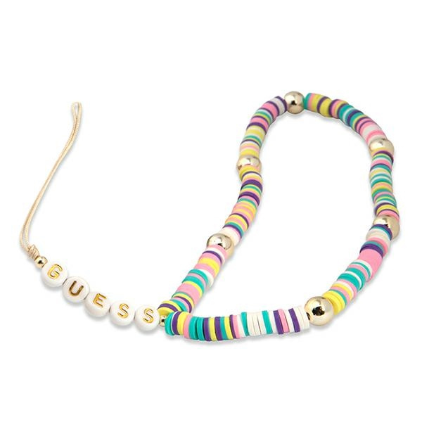 Guess ripats GUSTPEAM telefoni rihm mitmevärviline Heishi Beads