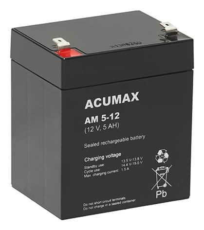 Acumax EMU aku 12V 5Ah VRLA AM5-12T2
