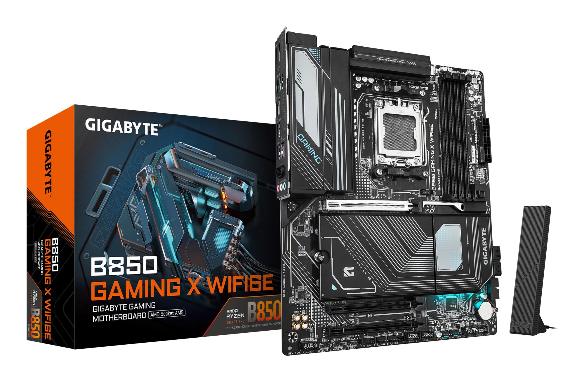 Emaplaat GIGABYTE B850 Gaming X WiFi6E AMD B850 SAM5 ATX DDR5