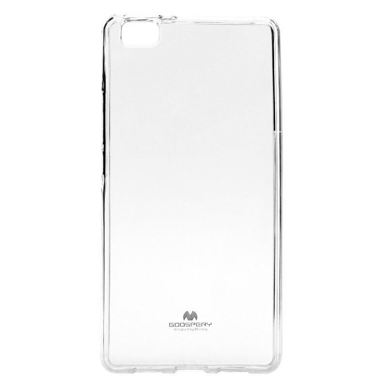 Mercury Transparent Jelly ümbris seadmele Huawei P8 Lite, läbipaistev