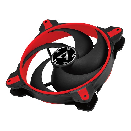 ARCTIC BioniX P140 PWM PST Pressure-Optimised Gaming Fan, 4-pin, 140mm, Punane