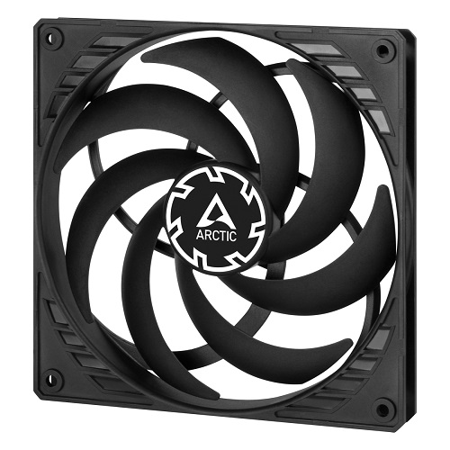 ARCTIC P14 SLIM PWM PST Fan, 4-pin, 140mm, Must