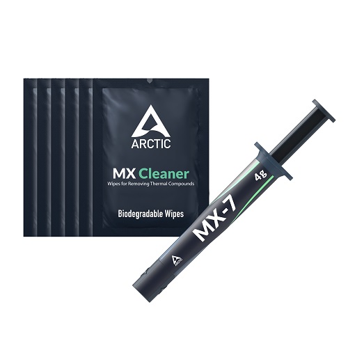 Thermal Paste ARCTIC MX-7, 4g koos 6pcs MX Cleaner