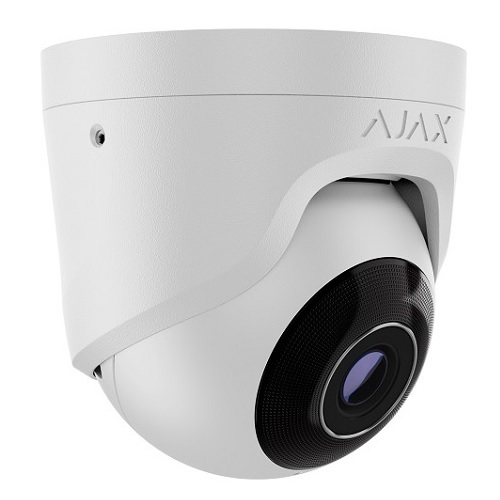 AJAX TurretCam IP Camera, 8MP, 2.8mm (valge)