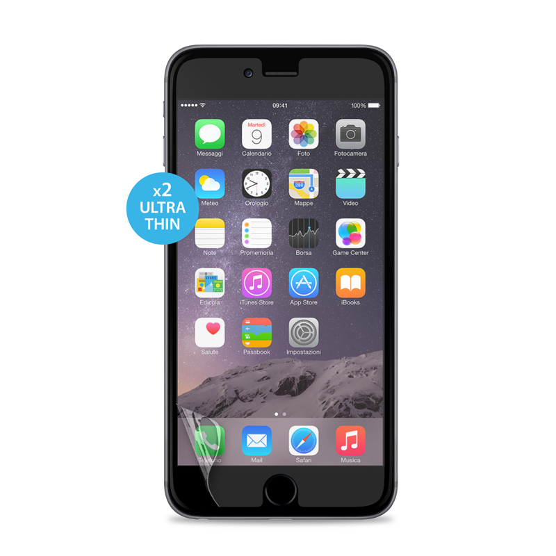 Puro ekraanikaitsekiled seadmele iPhone 6s Plus / 6 Plus, 2 tk