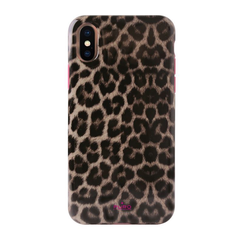 Puro Glam Leopard Leo 2 ümbris seadmele iPhone XS / X