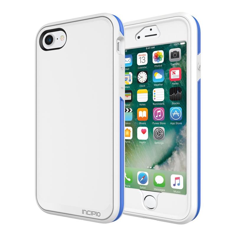 Incipio Performance Series Max ümbris iPhone 7-le, valge / sinine