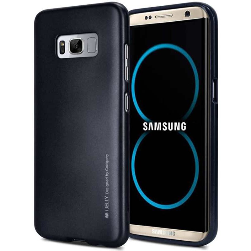 Mercury I-Jelly ümbris seadmele Samsung Galaxy S8+, must