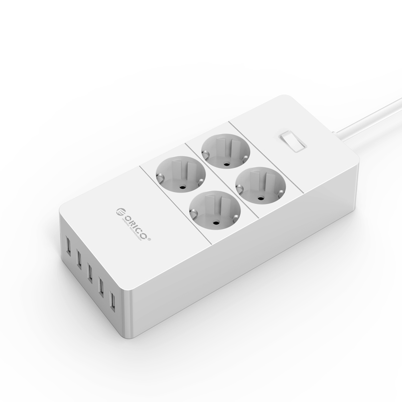 Maandatud pikendusjuhe ORICO USB HPC-4A5U-V1-EU-WH