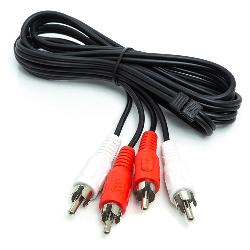 Audio Kaabel 2x RCA - 2x RCA, 1m