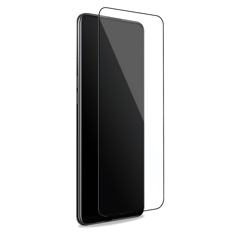 Puro Frame karastatud ekraanikaitseklaas seadmele Xiaomi Mi 11 Lite, musta raamiga