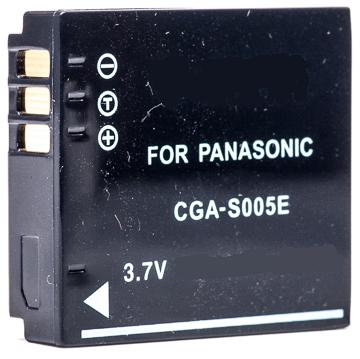 Panasonic, aku CGA-S005E, Fuji NP-70, Leica BP-DC4, Ricoh DB-60