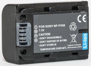 Sony, aku NP-FV50