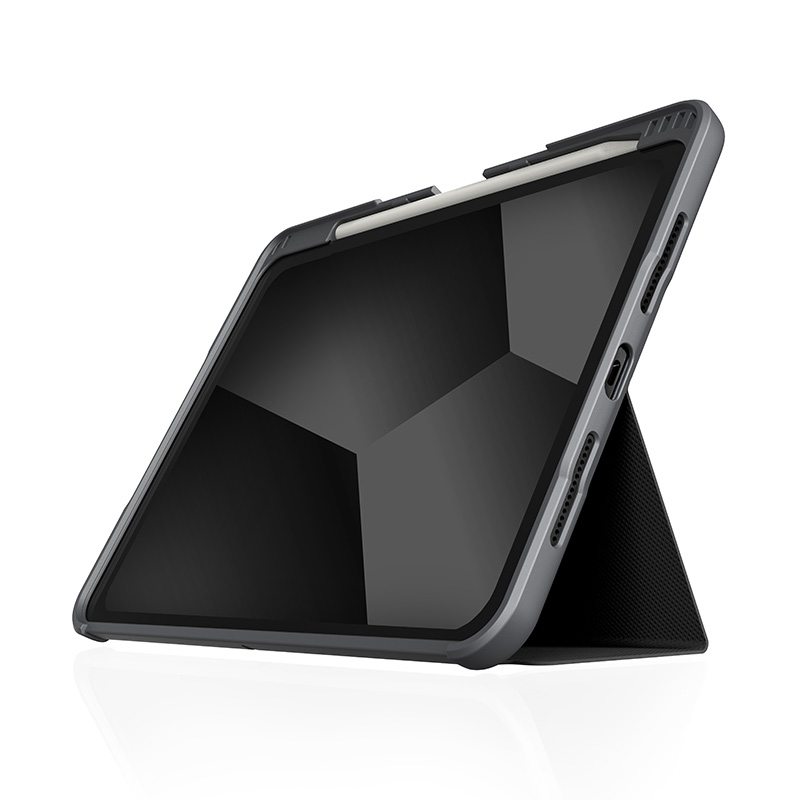 STM Dux Plus vastupidav kaanega ümbris seadmele iPad Pro 11" M5 (2025) / M4 (2024), must