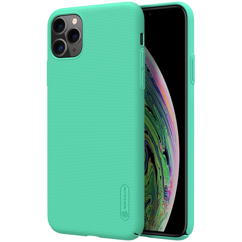 Nillkin Super Frosted Shield ümbris seadmele Apple iPhone 11 Pro Max, mündiroheline