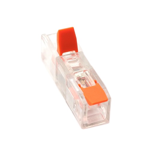 Splicing Connector, Inline koos Lever, 1-1, 0.2–4.0mm², 32A, 450V, 100pcs