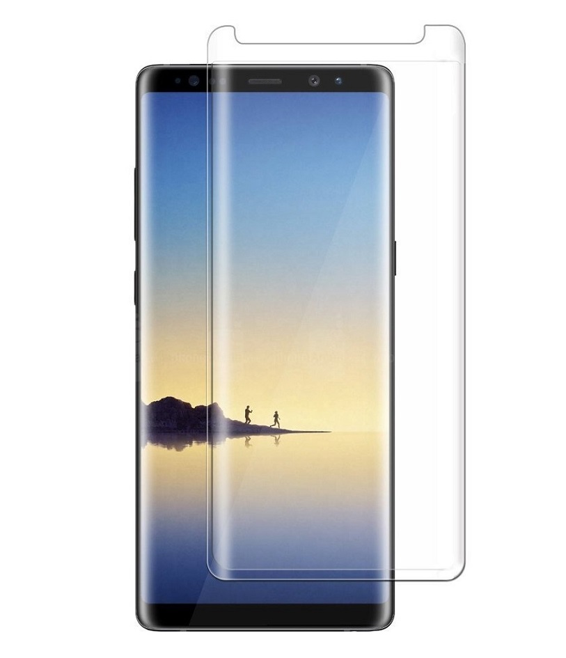 Karastatud klaas ekraanikaitse Samsung Galaxy Note 8 (3D, full adhesive, läbipaistev)