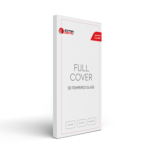 Karastatud klaas ekraanikaitse Samsung Galaxy A9 (2018, 3D, must)