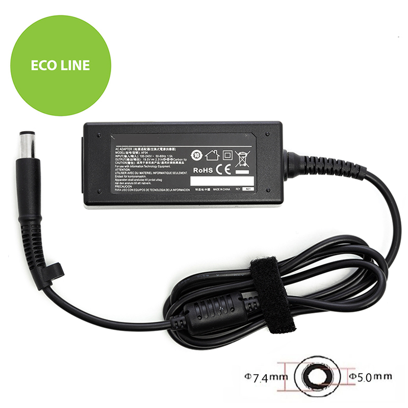 Sülearvuti toiteadapter HP 45W: 19.5V, 2.31A