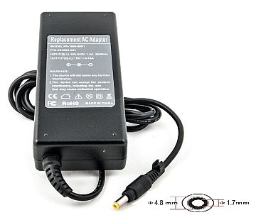 Sülearvuti toiteadapter HP 90W: 19V, 4.74A