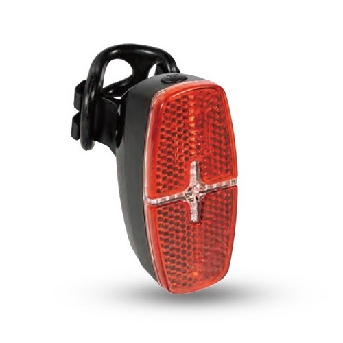 Bicycle Rear Light LED, 2xAAA aku, IPX5