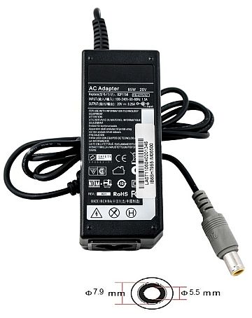 Sülearvuti toiteadapter LENOVO 65W: 20V, 3.25A