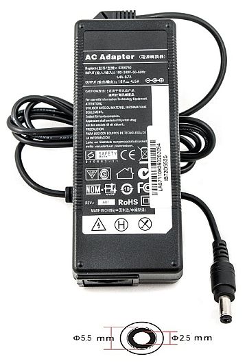 Sülearvuti toiteadapter LENOVO 72W: 16V, 4.5A