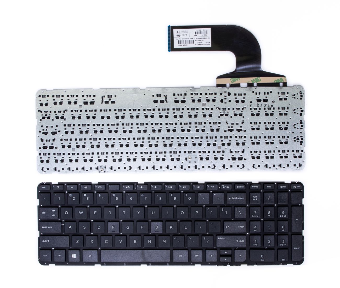 Keyboard HP: 350 G1, 355 G2 koos frame