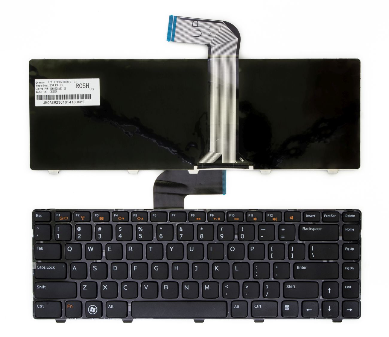 DELL Inspiron 14R klaviatuur mudelitele 3420, 3520, 5520, 7520, N5040, N5050, L502x