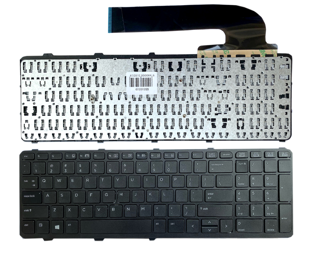 HP Probook klaviatuur mudelitele 450, 450 G0, 450 G1, 450 G2, 455, 470, 650