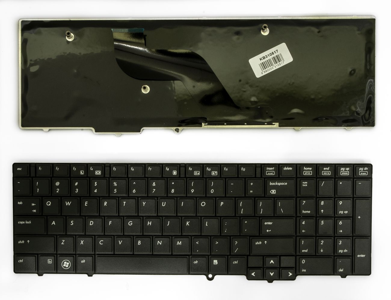 HP Elitebook 8540P, 8540W klaviatuur