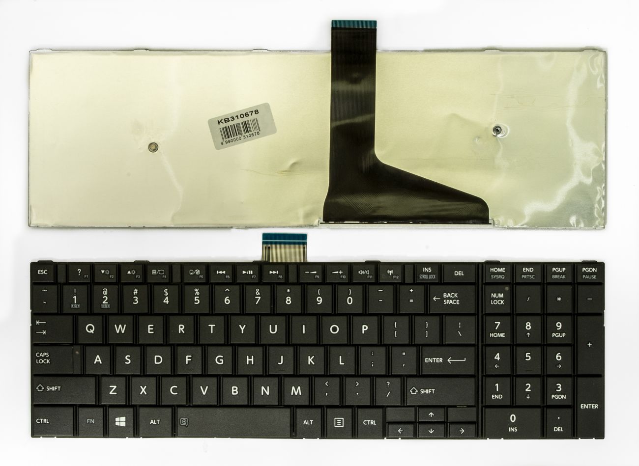 Klaviatuur TOSHIBA Satellite C50, C50A, C50-A, C50D-A, C55, C55T, C55D, C55-A, C55D-A