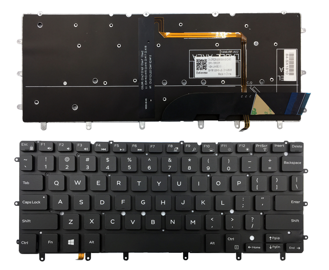 DELL Inspiron 13 7000, 7352, 7353, 7359, 7347, 7348 klaviatuur