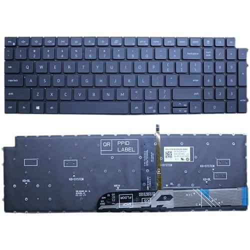 Keyboard Dell Vostro 15 3510 3515 3520 3525, koos backlit