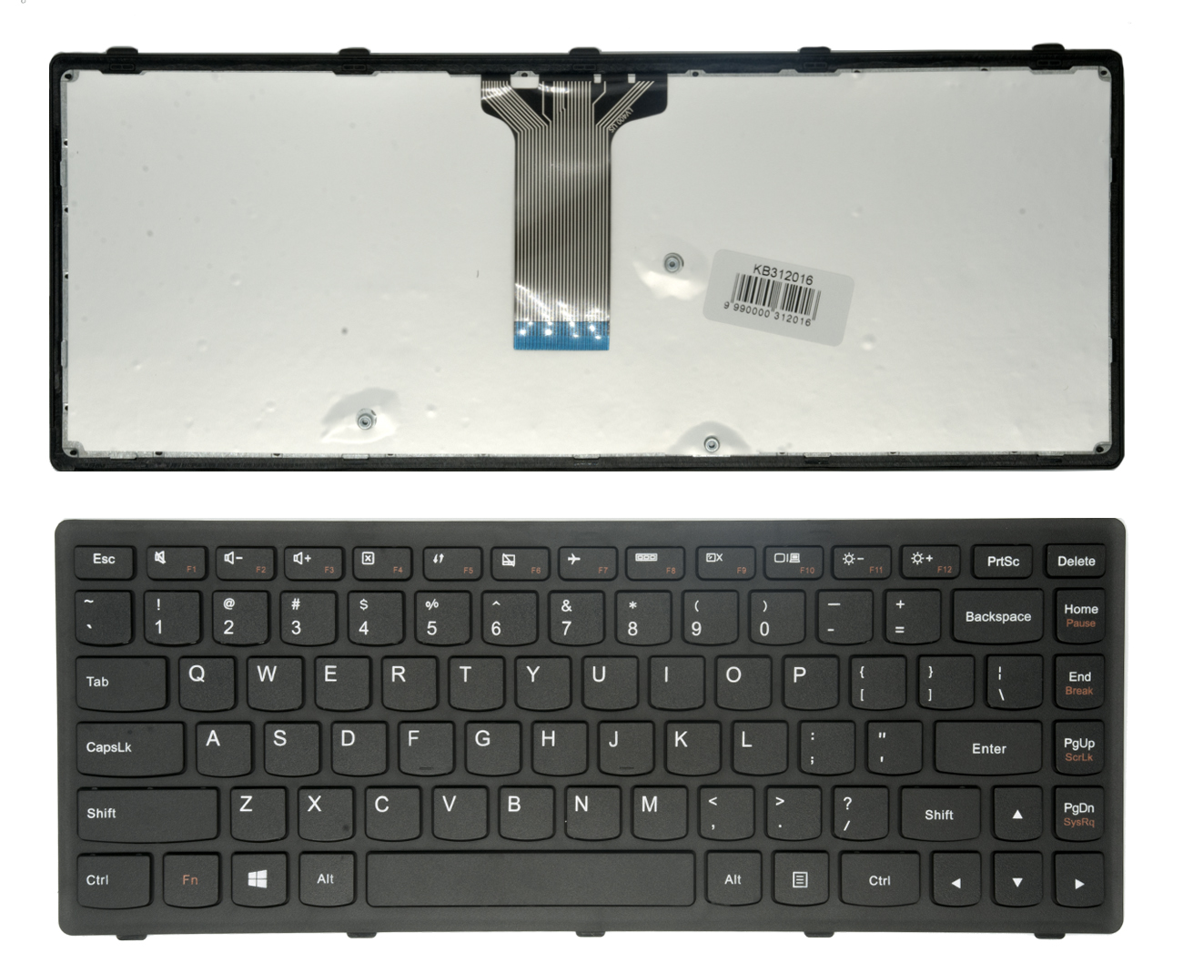 Keyboard LENOVO: Z410, G400, G405 (koos frame)