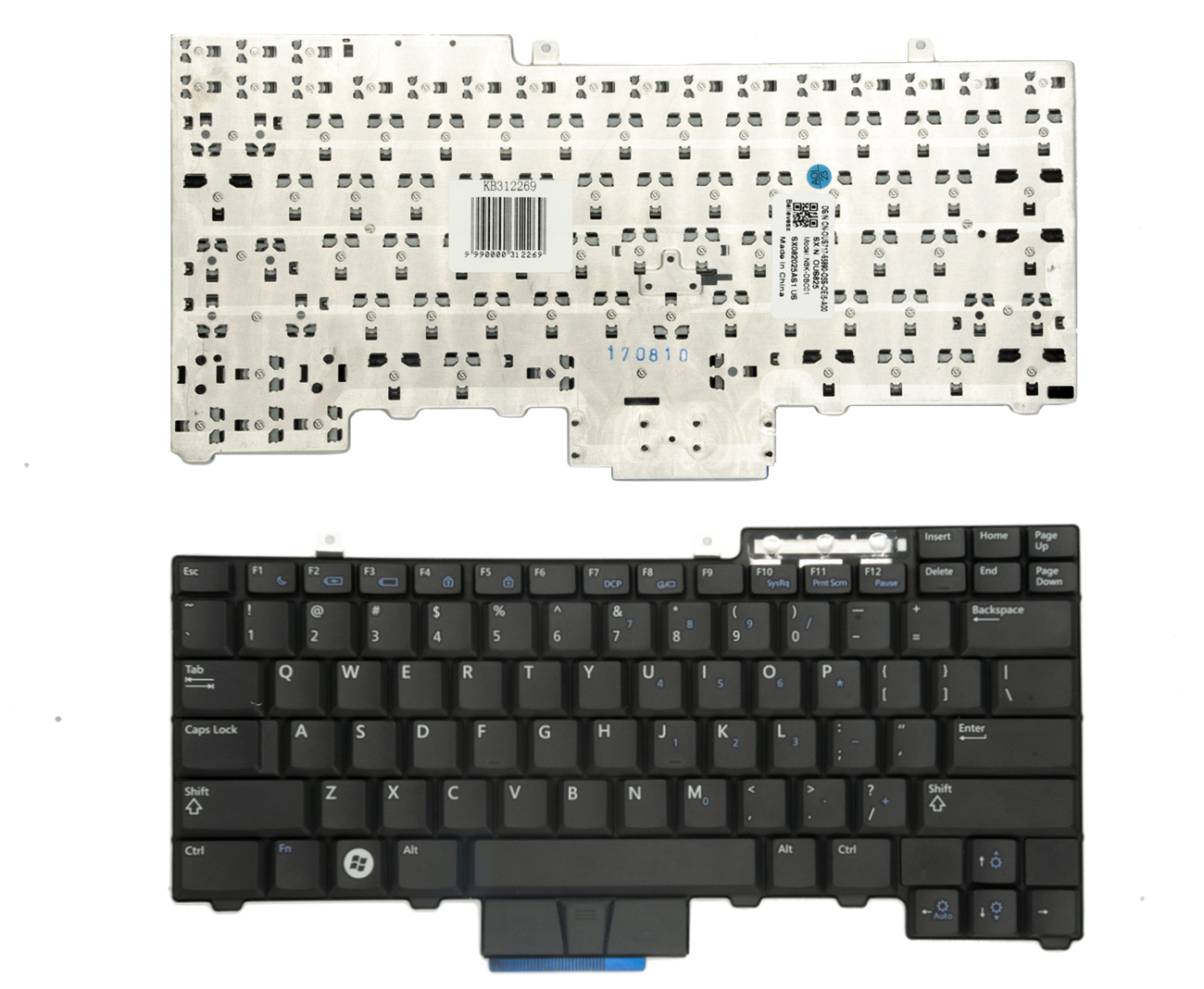 Keyboard DELL Latitude: E6400, E550, E6500, E6510, E6410